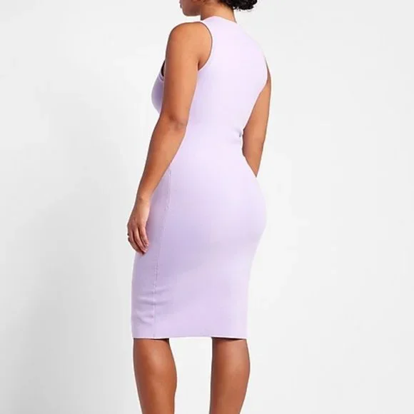 NWT EXPRESS Lilac Sweater Dress - US Medium - Picture 2 of 4
